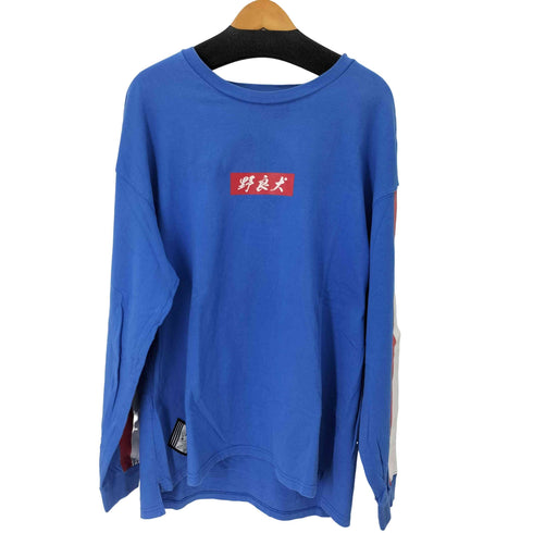 ガルフィー GALFY 野良犬 袖プリント L/S Tシャツ メンズ 大型犬