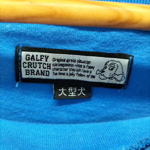 ガルフィー GALFY 野良犬 袖プリント L/S Tシャツ メンズ 大型犬