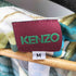 ケンゾー KENZO シルク100% L/S 総柄ブラウス レディース import:M