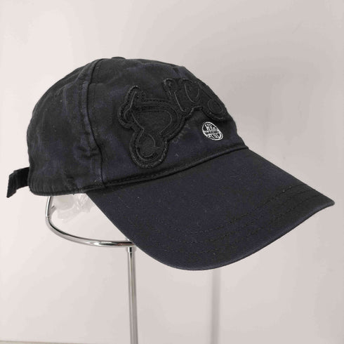 ディーゼル DIESEL 起毛ロゴ バック刺繍 ベースボールキャップ レディース