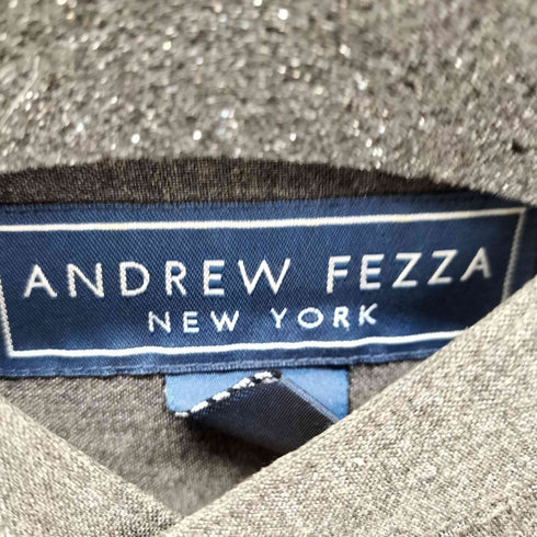ANDREW FEZZA L/S レーヨンノーカラーシャツ メンズ import:M