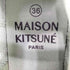 メゾンキツネ MAISON KITSUNE キャンバス レースアップ スニーカー レディース JPN:22.5