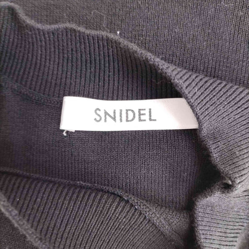 スナイデル snidel Susダブルフリルバイカラーニットプルオーバー レディース ONE SIZE