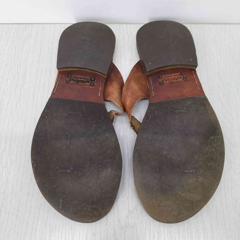 CASTELLINO カステッリーノ MADE IN ITALY レザービーチサンダル メンズ