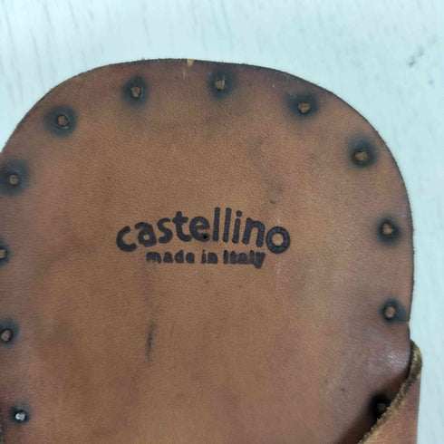 CASTELLINO カステッリーノ MADE IN ITALY レザービーチサンダル メンズ