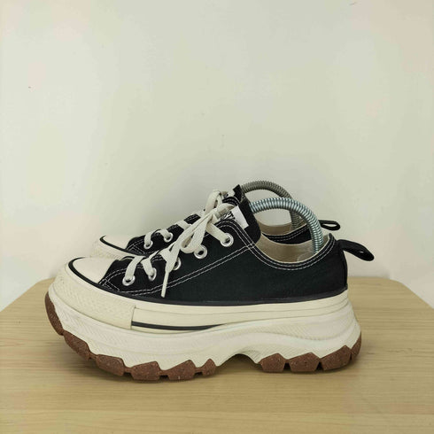 コンバースオールスター CONVERSE ALLSTAR TREKWAVE OX 厚底ローカットキャンバススニーカー レディース JPN:23