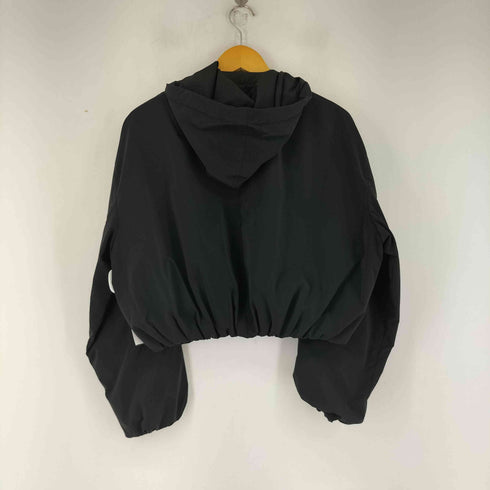 ザラ ZARA クロップドナイロンフーディージャケット レディース import:XS