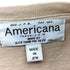 アメリカーナ Americana フロントプリント クルーネックTシャツ レディース