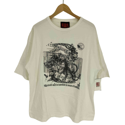 synthesis RIP LOVE T-SHIRT キャラクター プリント S/S Tシャツ メンズ import:XL