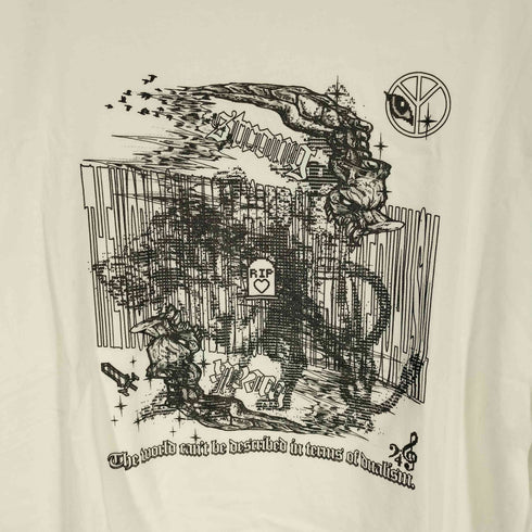 synthesis RIP LOVE T-SHIRT キャラクター プリント S/S Tシャツ メンズ import:XL
