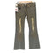 トゥルーレリジョン TRUE RELIGION JOEY ダメージ加工ブラックデニムパンツ Y2K レディース 26