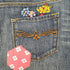 ポールスミス Paul Smith 刺繍デザインデニムスカート レディース 40