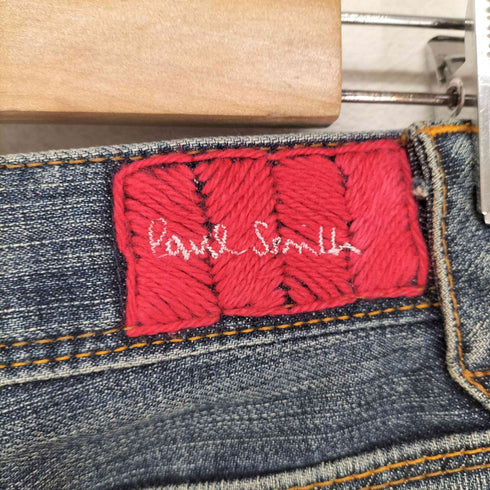 ポールスミス Paul Smith 刺繍デザインデニムスカート レディース 40