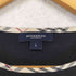 バーバリーロンドン BURBERRY LONDON ノヴァチェックパイピング 騎士刺繍半袖Tシャツ レディース S