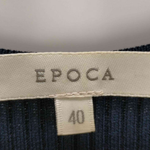 エポカ Epoca Vネック ノースリーブロングワンピース レディース JPN:40