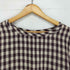 MY CLOSET チェック柄リネンワンピース レディース FREE