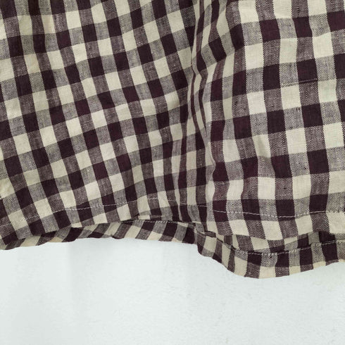 MY CLOSET チェック柄リネンワンピース レディース FREE