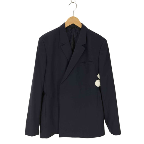 コス COS 比翼ボタン ダブルジャケット メンズ EUR:50