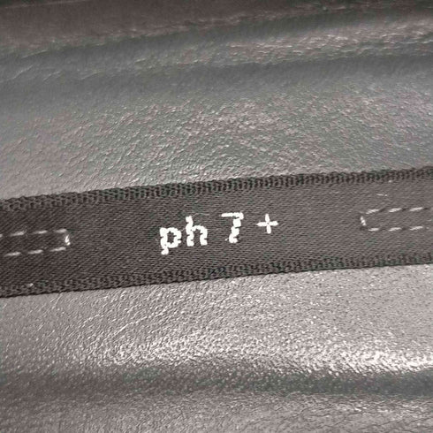 ph7+ ポインテッドトゥ メタルヒールレザーパンプス レディース 35