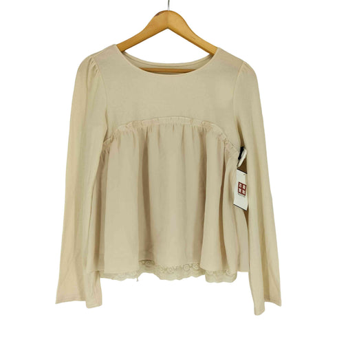 フランシュリッペ franche lippee レースレイヤードカットソー レディース M