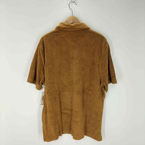 コス COS パイル地 タオル調 ポロシャツ メンズ import:XL