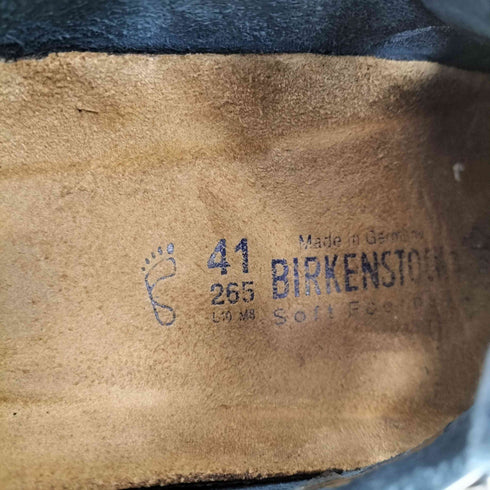 ビルケンシュトック BIRKENSTOCK LONDON ソフトフットベッド レザーシューズ メンズ 41