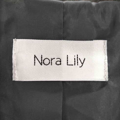 Nora Lily レイヤードフラップ テーラー チェック ジャケット レディース FREE