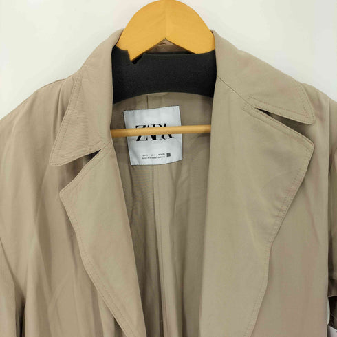 ザラ ZARA フルイド トレンチコート レディース