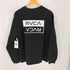ルーカ RVCA ビッグシルエット/オーバーサイズ/バックプリントロンT レディース import:M