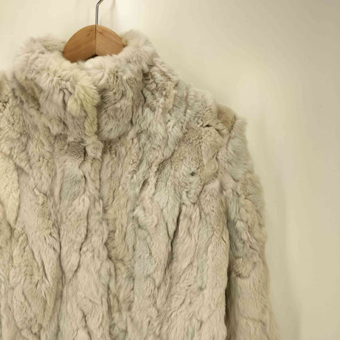 インディヴィ INDIVI ラビット ファー ジャケット レディース JPN:38