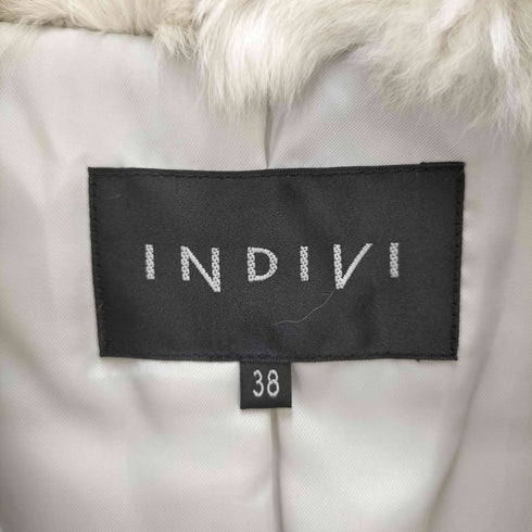 インディヴィ INDIVI ラビット ファー ジャケット レディース JPN:38