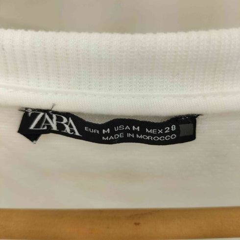 ザラ ZARA キルティング スウェット レディース import:M