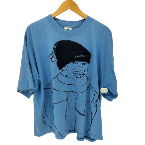 プラティナムフブ platinum fubu 00S フロントプリント Tシャツ メンズ import:XL