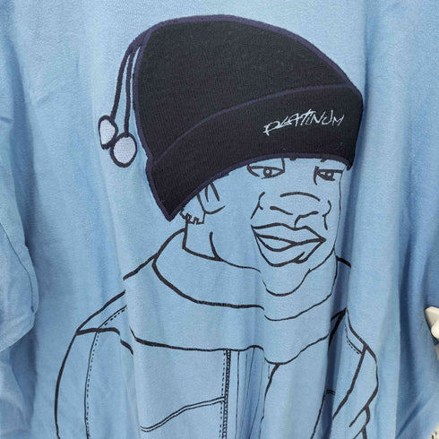 プラティナムフブ platinum fubu 00S フロントプリント Tシャツ メンズ import:XL