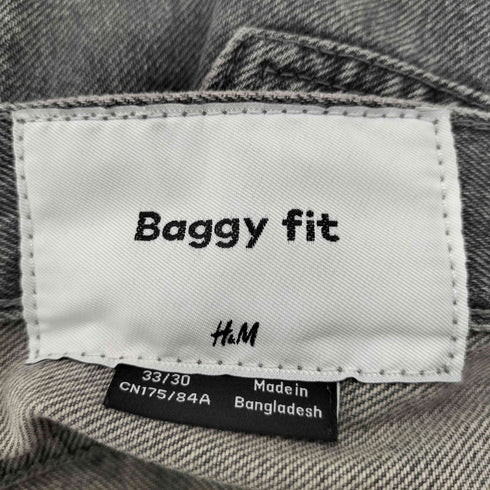 エイチアンドエム H&M Baggy fit デニムパンツ メンズ 33/30