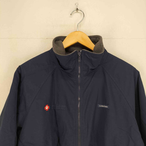ランズエンド LANDS END 裏地フリースジップブルゾン メンズ M