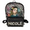 NICOLE LEE NEW YORK CITY 自由の女神 プリント スタッズ レオパード バックパック レディース