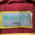 MOUNTAIN FOG 刺繍ジップブルゾン メンズ L