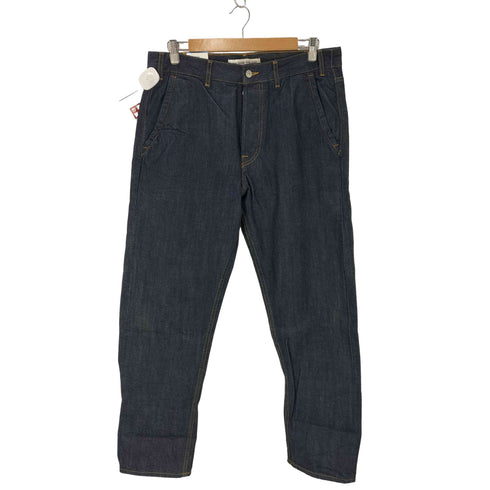 エイチアンドエム H&M LOOSE CROPPED セルビッジ デニムパンツ メンズ 34