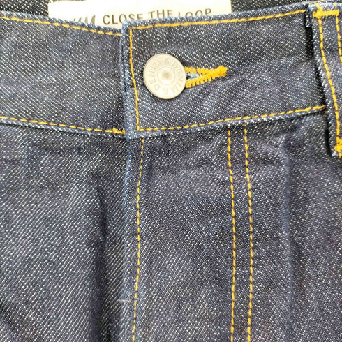 エイチアンドエム H&M LOOSE CROPPED セルビッジ デニムパンツ メンズ 34