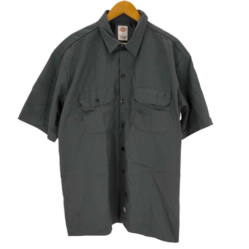 ディッキーズ Dickies ショートスリーブワークシャツ メンズ import:L