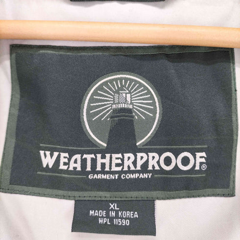ウェザープルーフ WEATHERPROOF 企業ロゴハーフジップトップス メンズ XL