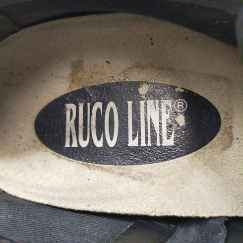 RUCO LINE ARIEL サイドジップ 厚底 ラメ スニーカー レディース