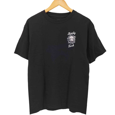 ラーキングクラス LURKING CLASS スカル ローズ プリント S/S クルーネック Tシャツ メンズ import:M