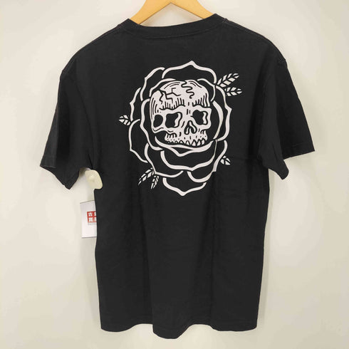 ラーキングクラス LURKING CLASS スカル ローズ プリント S/S クルーネック Tシャツ メンズ import:M