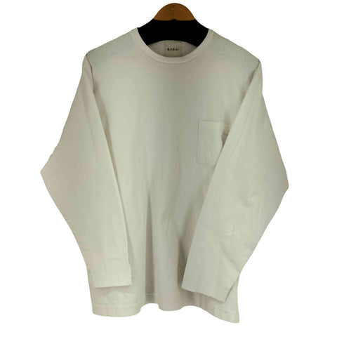 ミダ M.I.D.A 胸元ポケット L/S Tシャツ メンズ