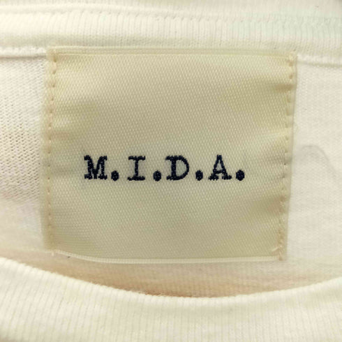 ミダ M.I.D.A 胸元ポケット L/S Tシャツ メンズ