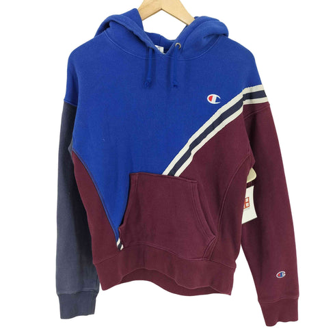 チャンピオン Champion REVERSE WEAVE ロゴ刺繍バイカラーパーカー メンズ SMALL
