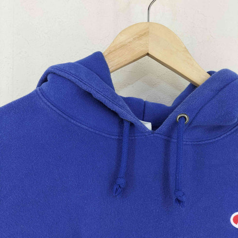 チャンピオン Champion REVERSE WEAVE ロゴ刺繍バイカラーパーカー メンズ SMALL