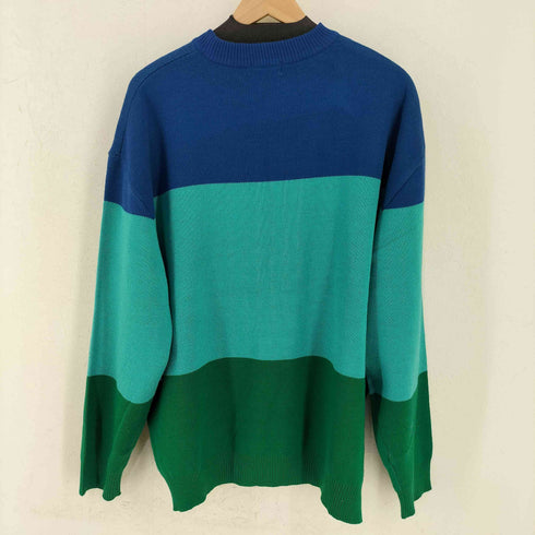 NYUDROP LOGO COLOR COMBINATION CREWNECK KNIT メンズ import:L